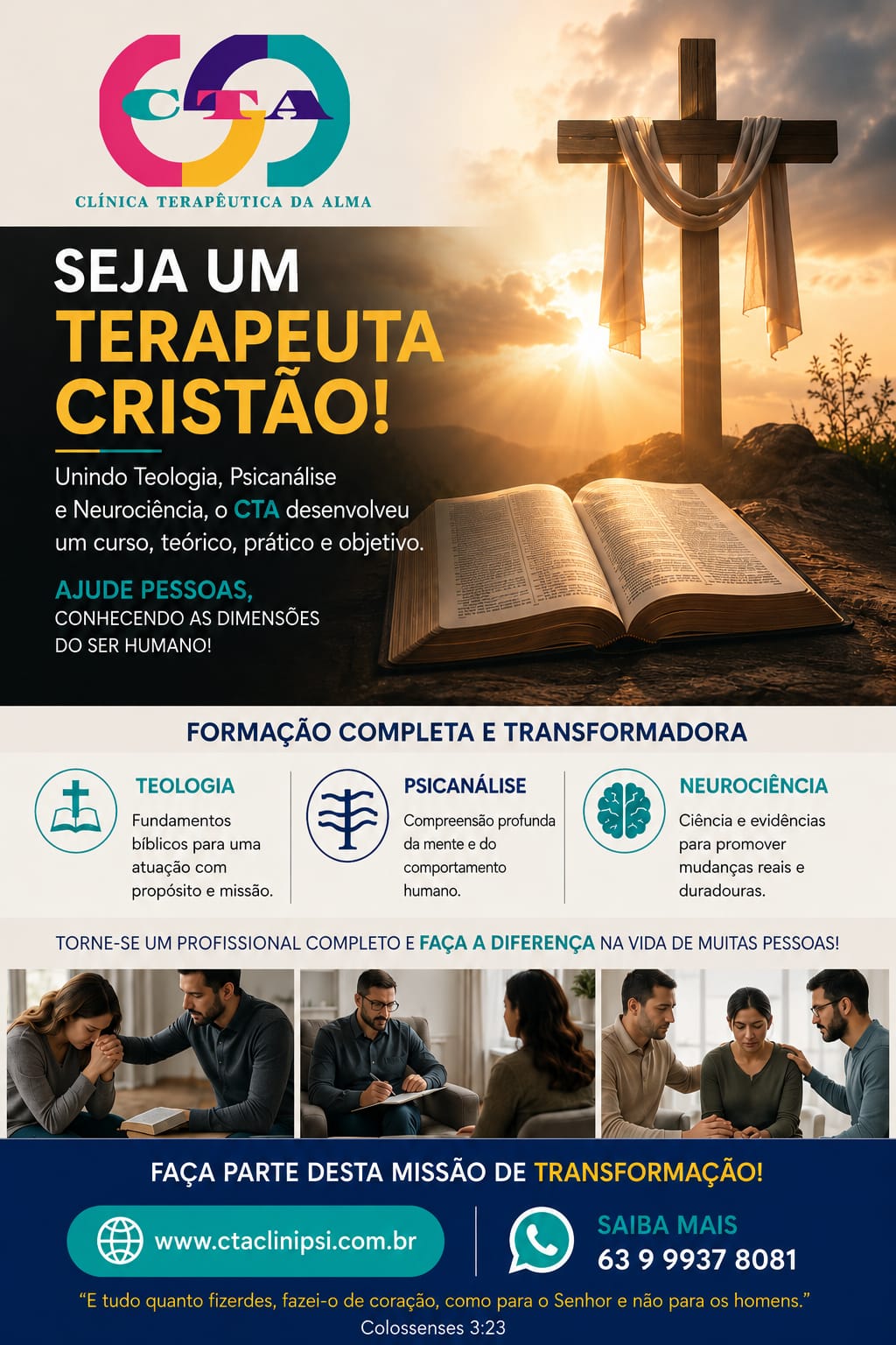 TERAPIA CRISTÃ ANALÍTICA – CTA 