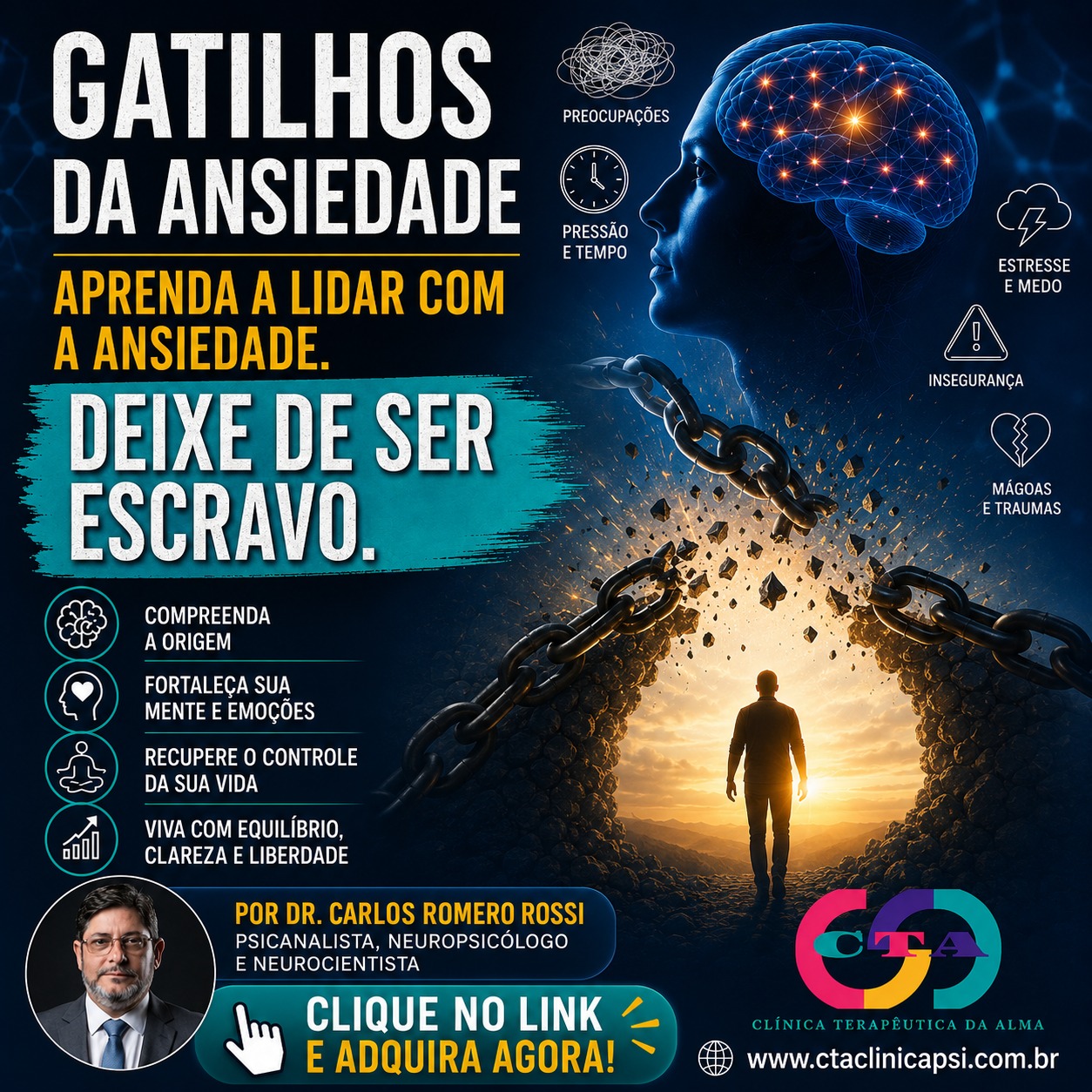 GATILHOS DA ANSIEDADE