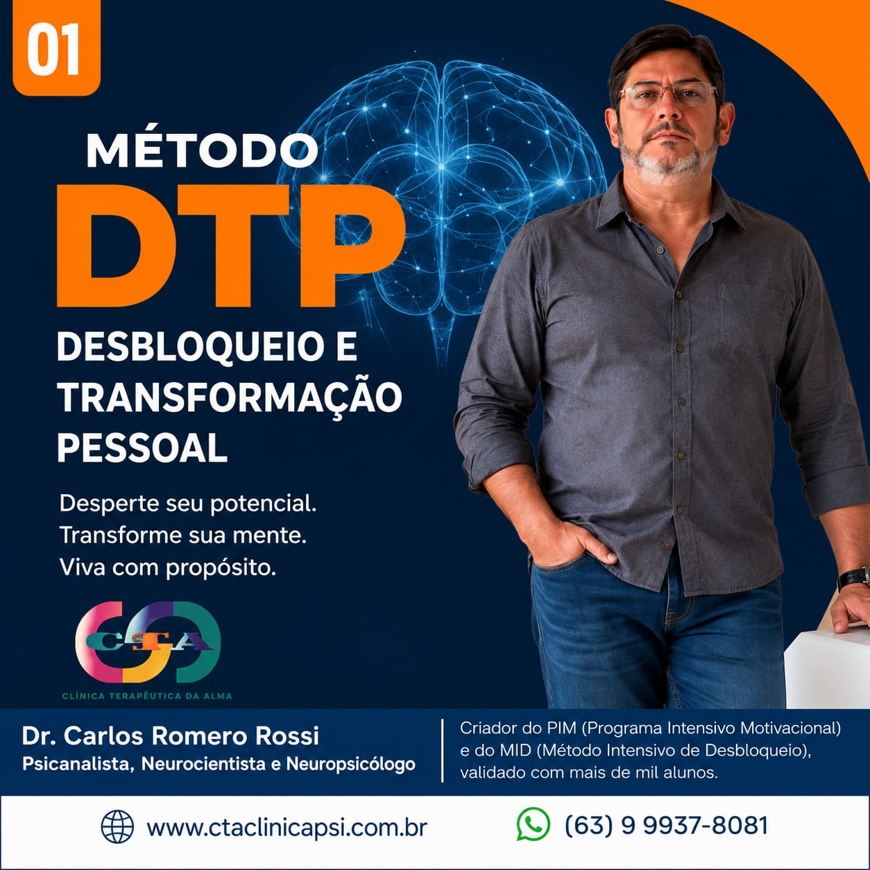 Método DTP – Desbloqueio e Transformação Pessoal